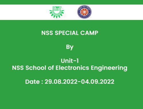 NSS Special Camp By Unit-1 NSS School of Electronics Engineering
